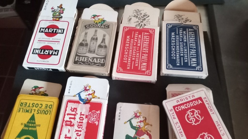 speelkaarten drank1, Enlèvement ou Envoi, Carte(s) à jouer