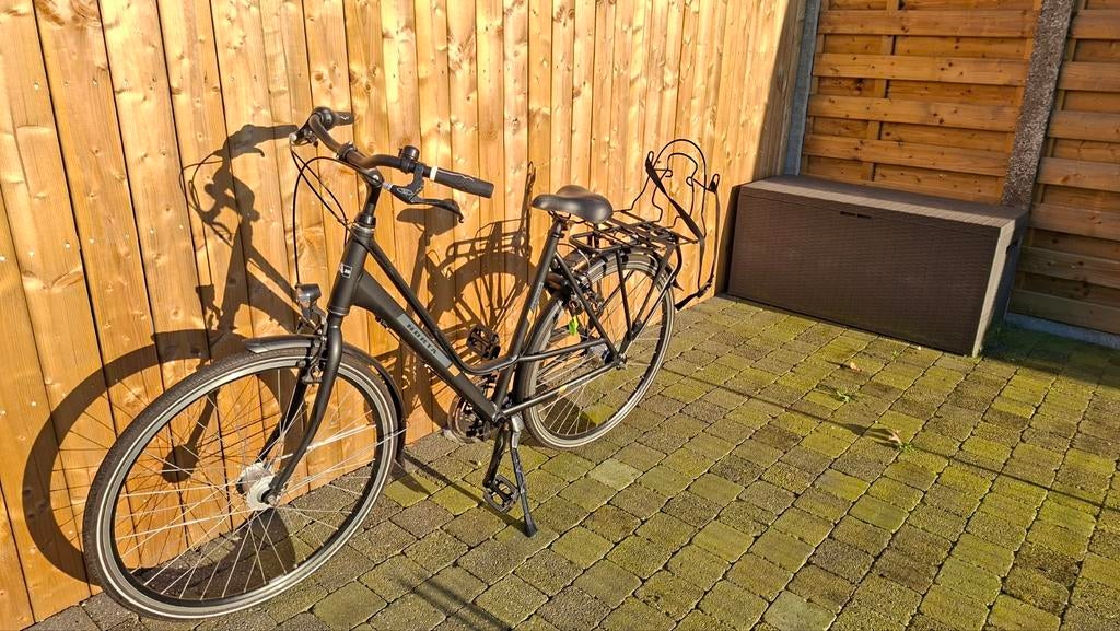 Norta Damesfiets, Ophalen