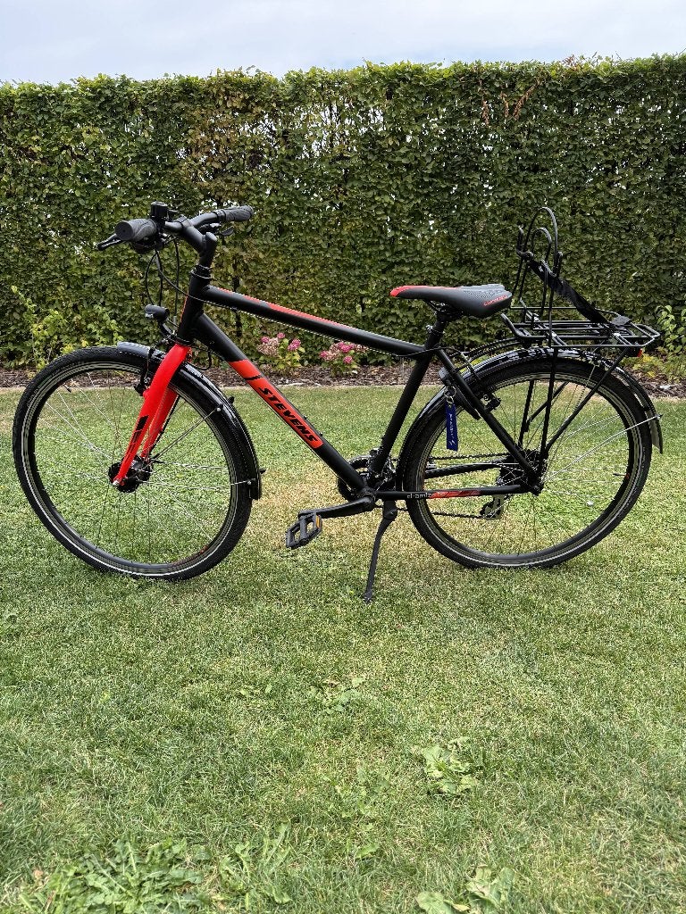 Kinderfiets STEVENS 19'' wielmaat 27,5'', Velgrem, Versnellingen, Stevens, Zo goed als nieuw