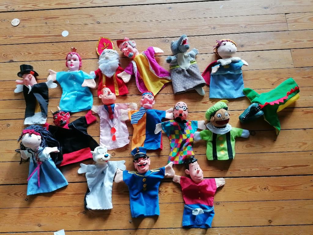 Poppenkast, Ophalen, Gebruikt, Overige typen