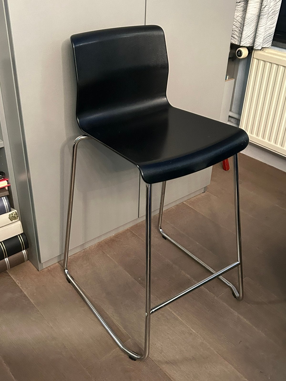 Ikea GLENN BARKRUKKEN 3 stuks!, Huis en Inrichting, Ophalen, Kunststof, Met voetsteun, 60 tot 90 cm