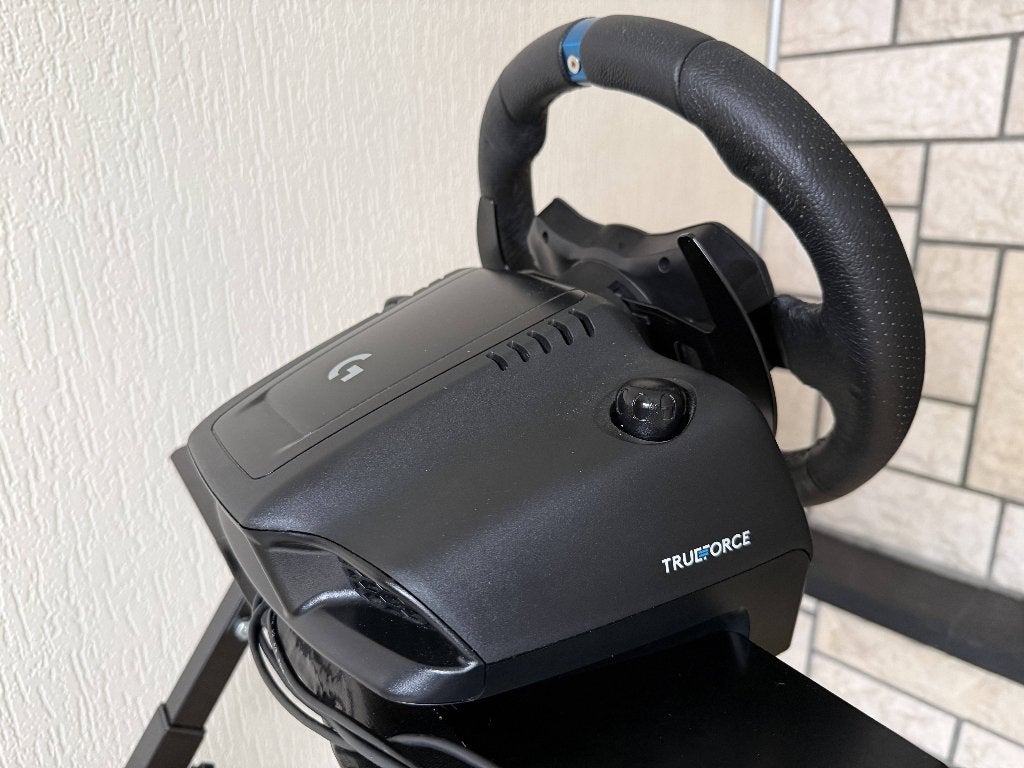 Logitech G923 racestuur compleet voor sim racing met stand, Enlèvement