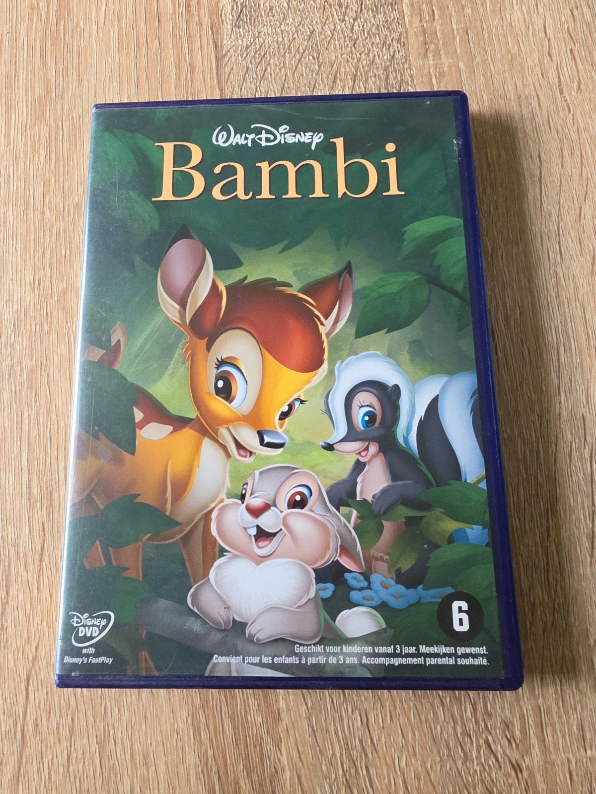dvd walt disney bambi (genummerd), Cd's en Dvd's, Ophalen of Verzenden