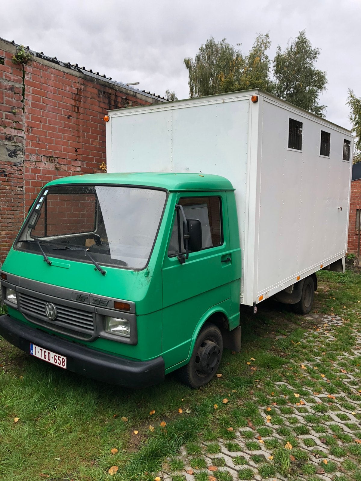 Vw LT 35 2.4 D 1995 paardencamion, Autos, Achat, 2400 cm³, 2 portes, Diesel