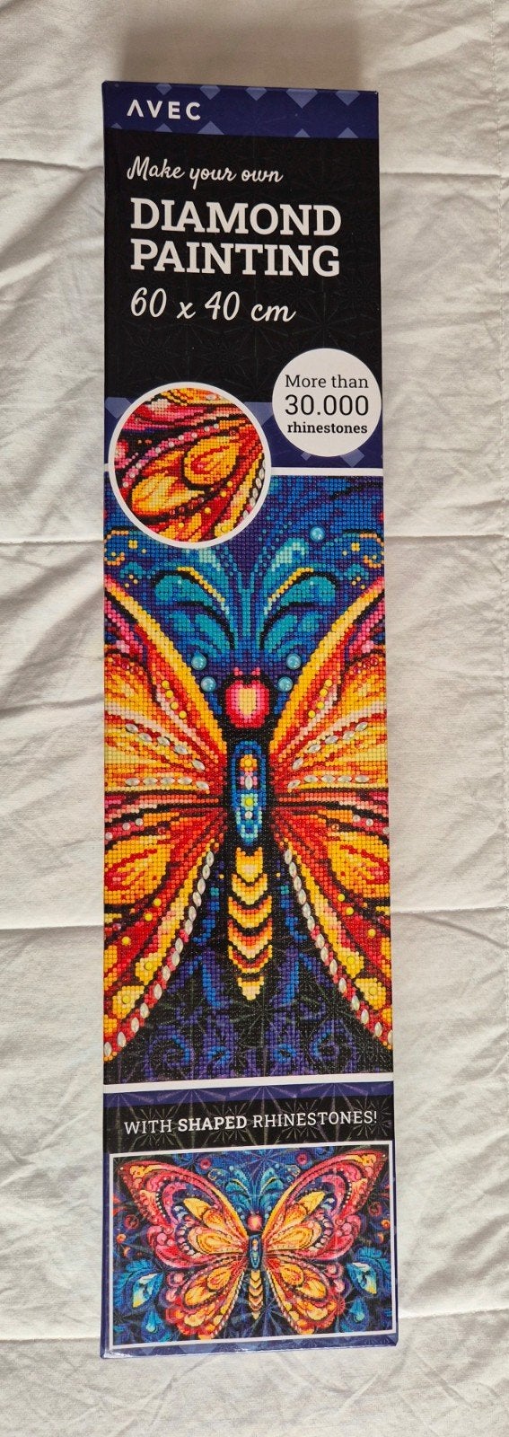 Prachtige diamantschildering, Hobby en Vrije tijd, Verzenden, Zo goed als nieuw, Diamond painting