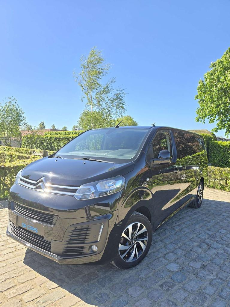 Citroen Jumpy Dubbele Cabine-6Zit//Navi-Pdc-Cruis-Camera-Tre, Auto's, Citroën, Stof, 4 cilinders, Zwart, Bedrijf