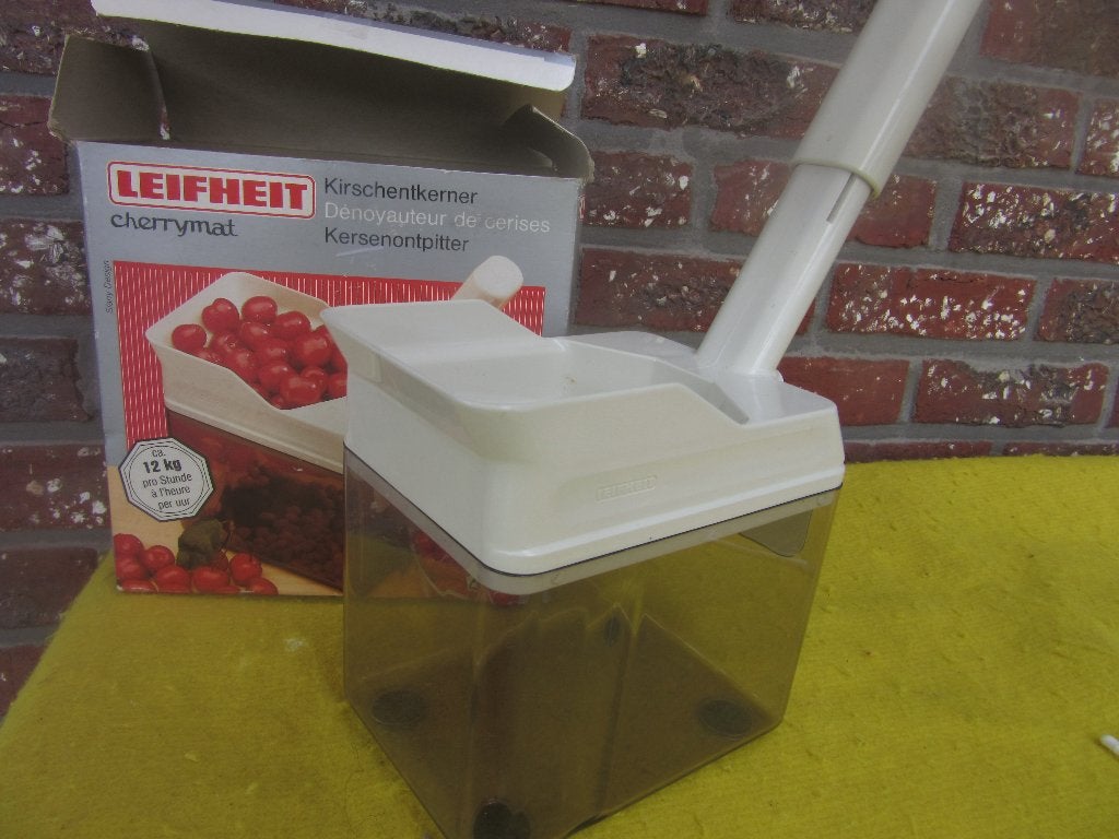 Kersenontpitter Leifheit Cherrymat als nieuw, Huis en Inrichting, Ophalen of Verzenden