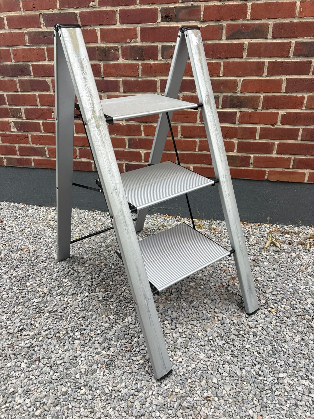 Trapladder 3 treden, Doe-het-zelf en Bouw, Ladders en Trappen, Ophalen, Zo goed als nieuw