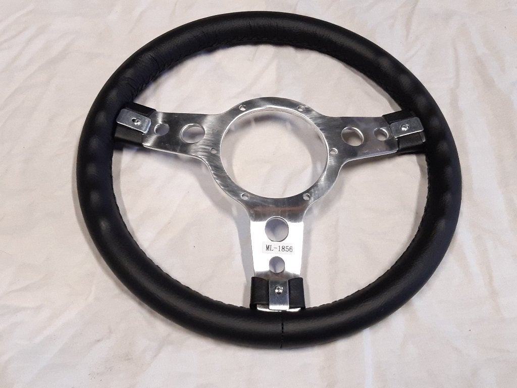 Volant bombé Mountney LEATHER 33" - Classic Mini ea..., Autos : Pièces & Accessoires, Enlèvement, Neuf, Mini