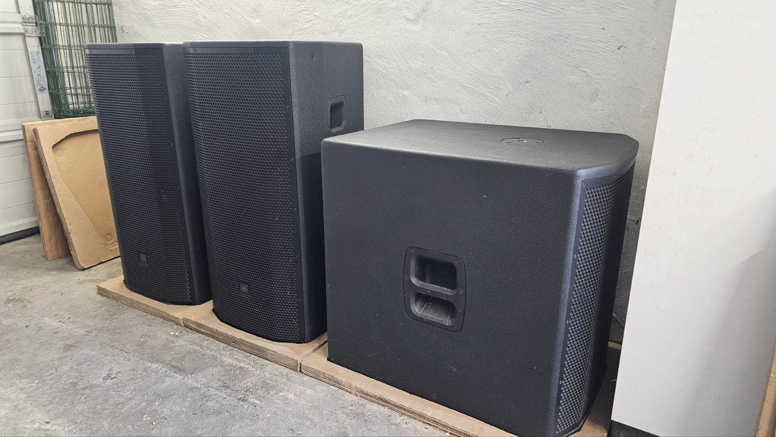 VOLLEDIGE JBL PRX800 PA-SET - 2x PRX835W + 1x PRX818XLFW, Ophalen of Verzenden, Zo goed als nieuw, Subwoofer, JBL