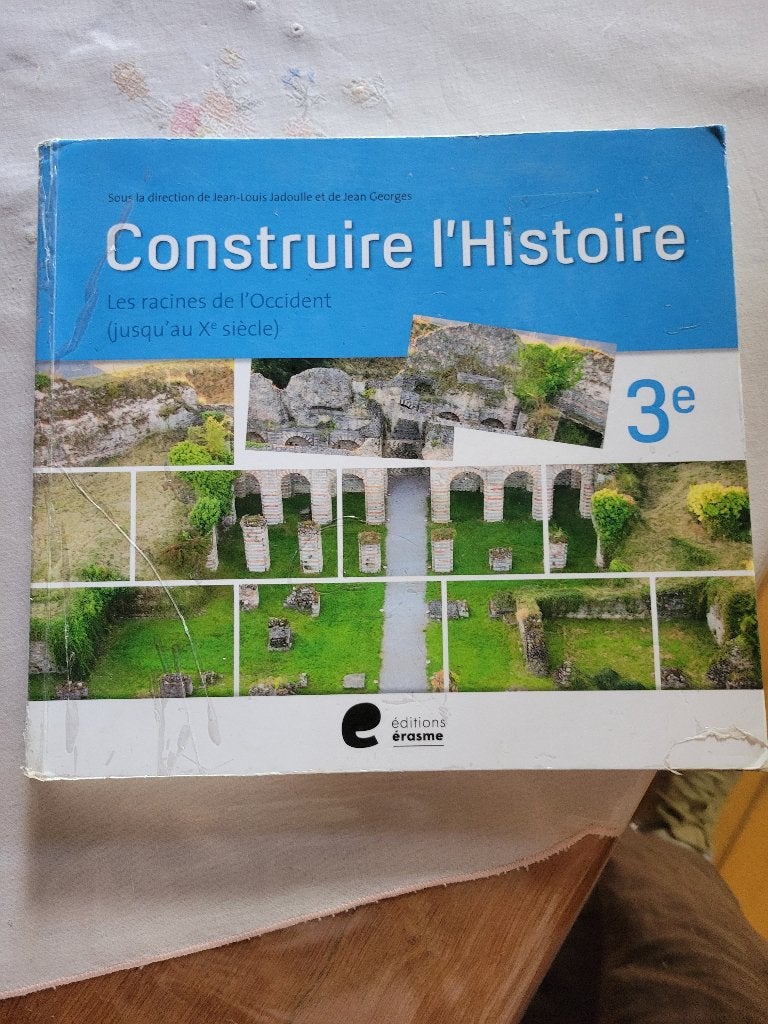 Construire l'histoire, Histoire, Enlèvement ou Envoi, Editions erasme, Utilisé