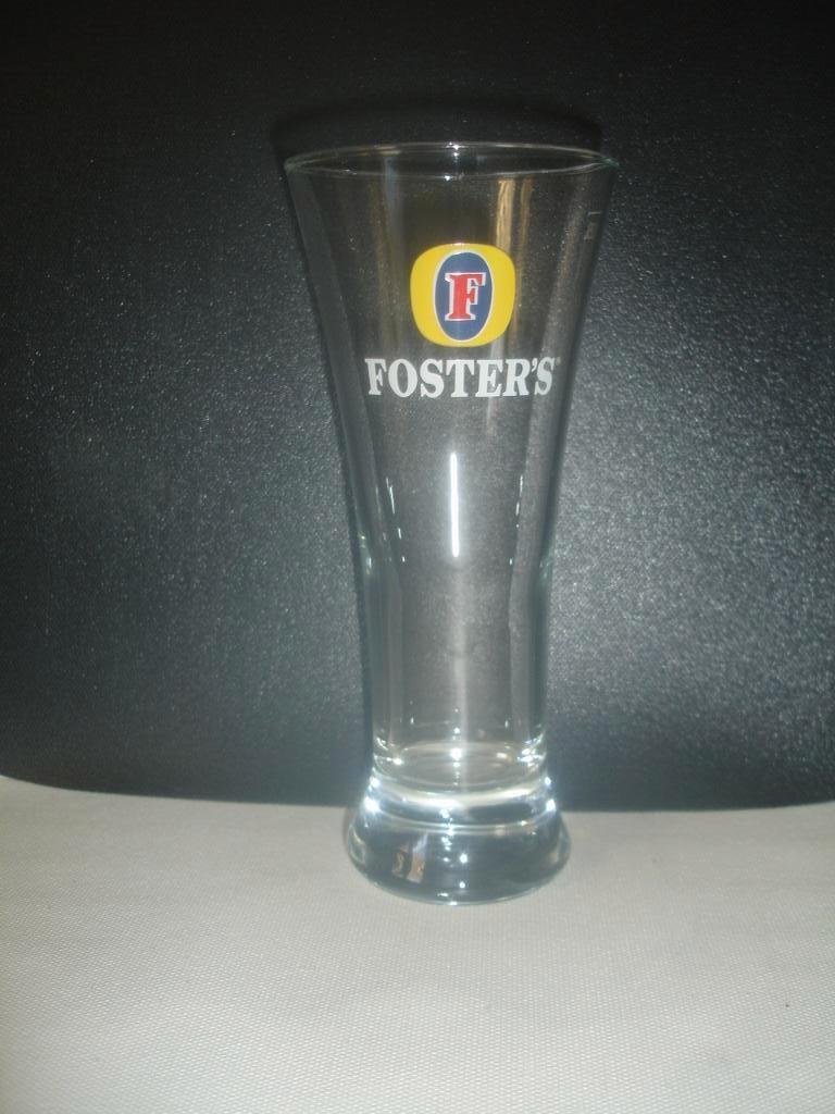 Bierglas Fosters, Australian Beer, Ophalen of Verzenden, Zo goed als nieuw, Glas of Glazen, Overige merken