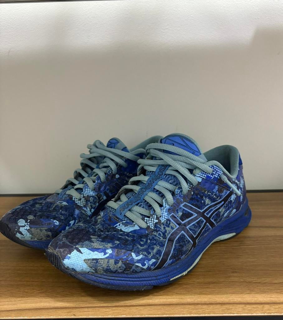Asics Noosa tri 11 bleu, Sports & Fitness, Course, Jogging & Athlétisme, Enlèvement ou Envoi, Chaussures de course à pied, Utilisé