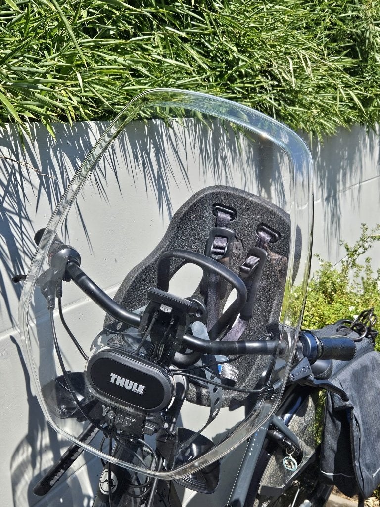 Thule Yepp Nexxt 2 mini / fietsstoeltje / voorzitje, Voetsteuntjes, Yepp (Thule), 0 t/m 18 kg, Voorzitje