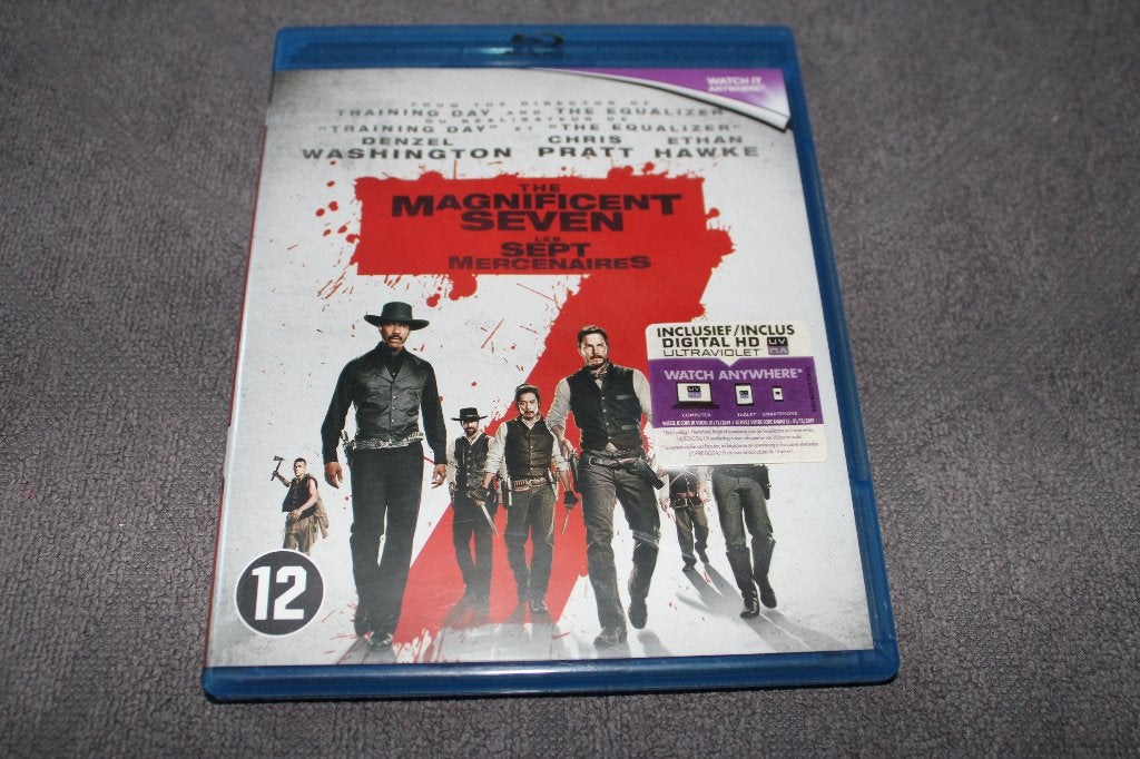Blu-ray The Magnificent Seven, CD & DVD, Blu-ray, Enlèvement ou Envoi, Utilisé, Action