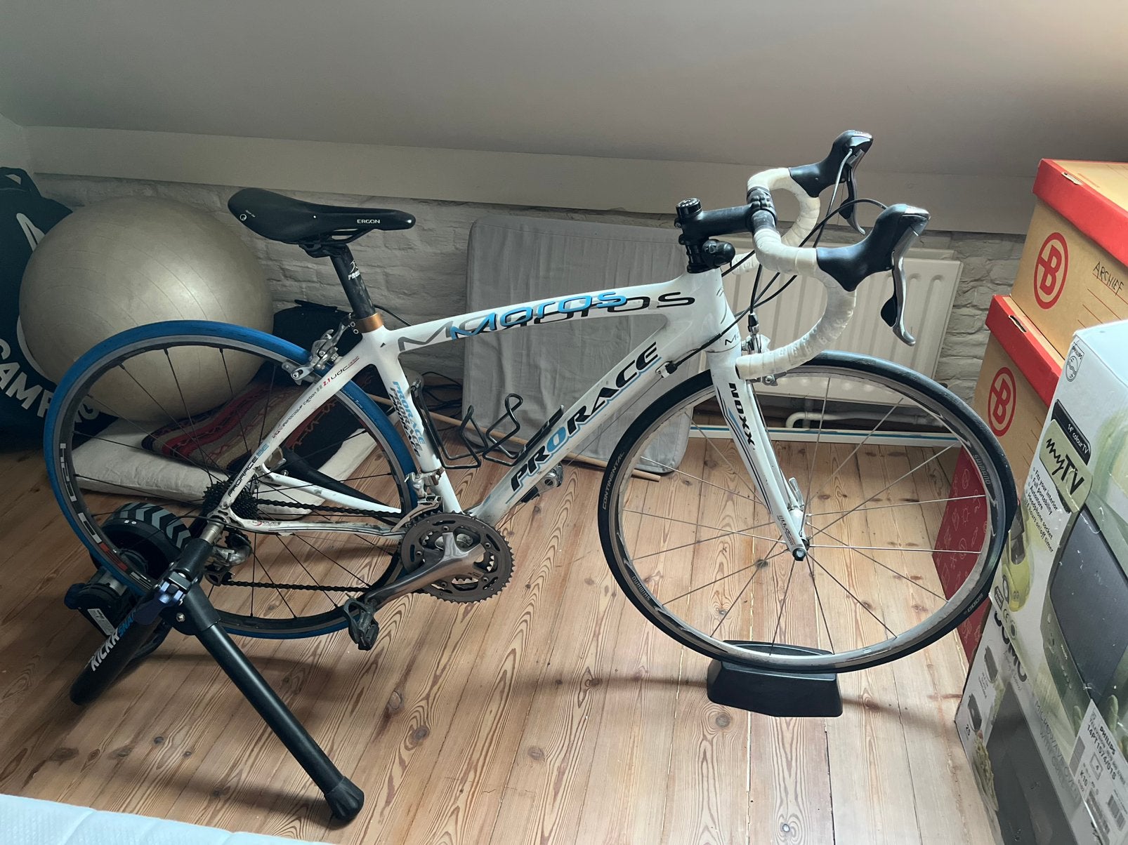 Carbon racefiets prorace en rollen whooha, Autres marques, Frein sur jante, Femmes, Enlèvement