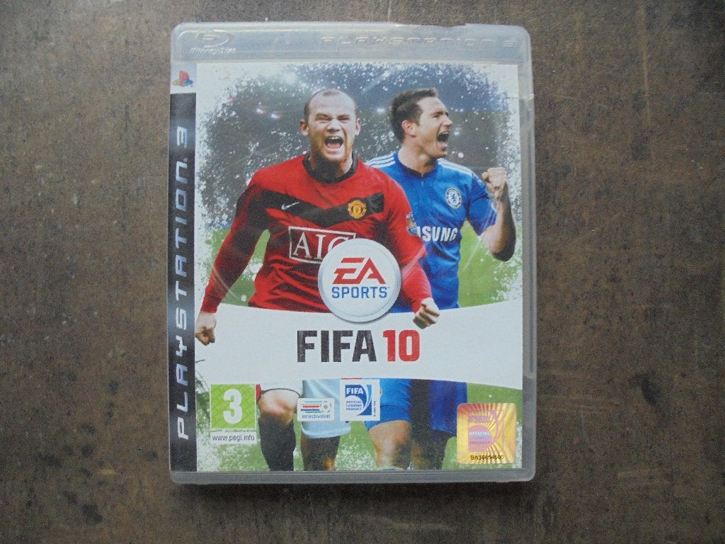 FIFA 10 voor PS3 (zie foto's), Consoles de jeu & Jeux vidéo, Enlèvement ou Envoi, Utilisé, À partir de 3 ans, 3 joueurs ou plus