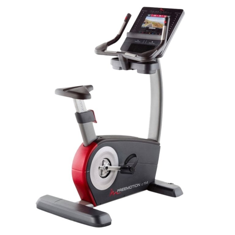 Freemotion - C11.4 - Upright Bike, Sports & Fitness, Équipement de fitness, Utilisé, Autres types, Bras, Jambes, Pectoraux, Abdominaux