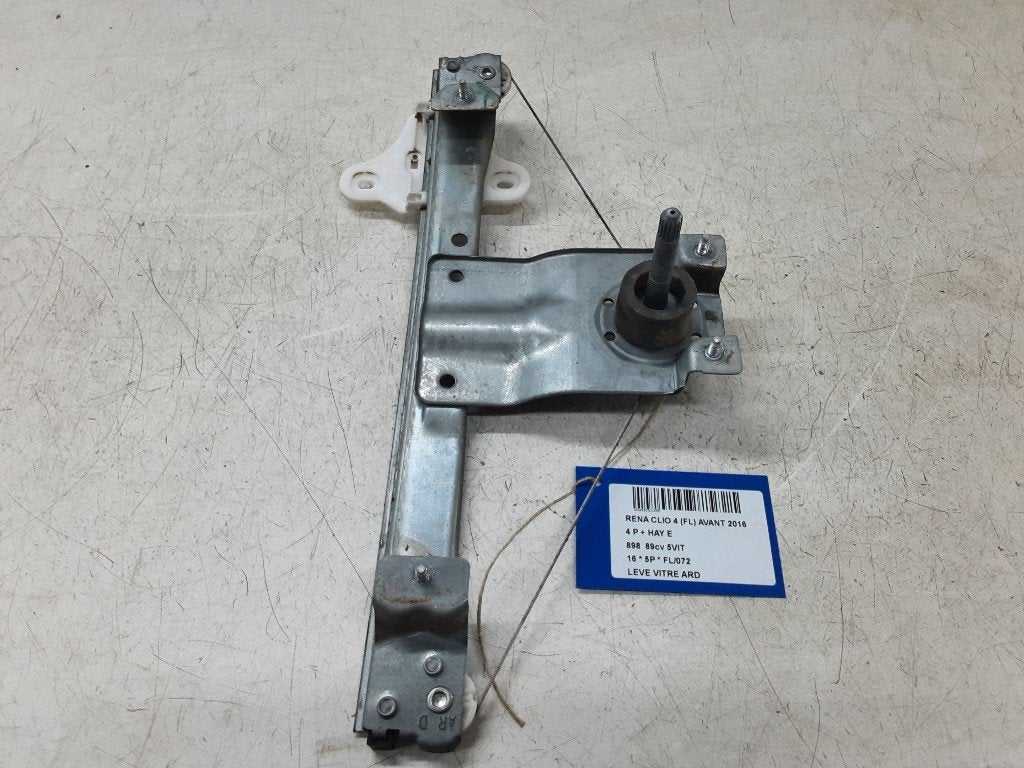 MECANISME VITRE ARRIÈRE DROIT Renault Clio IV (5R), Autos : Pièces & Accessoires, Vitres & Accessoires, Renault, Utilisé