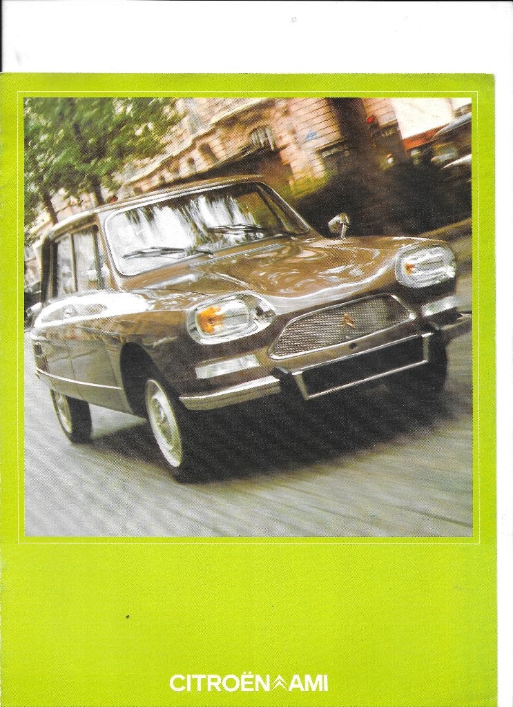 CITROËN AMI 8/SUPER,  1975, Boeken, Auto's | Folders en Tijdschriften, Ophalen of Verzenden, Zo goed als nieuw, Citroën