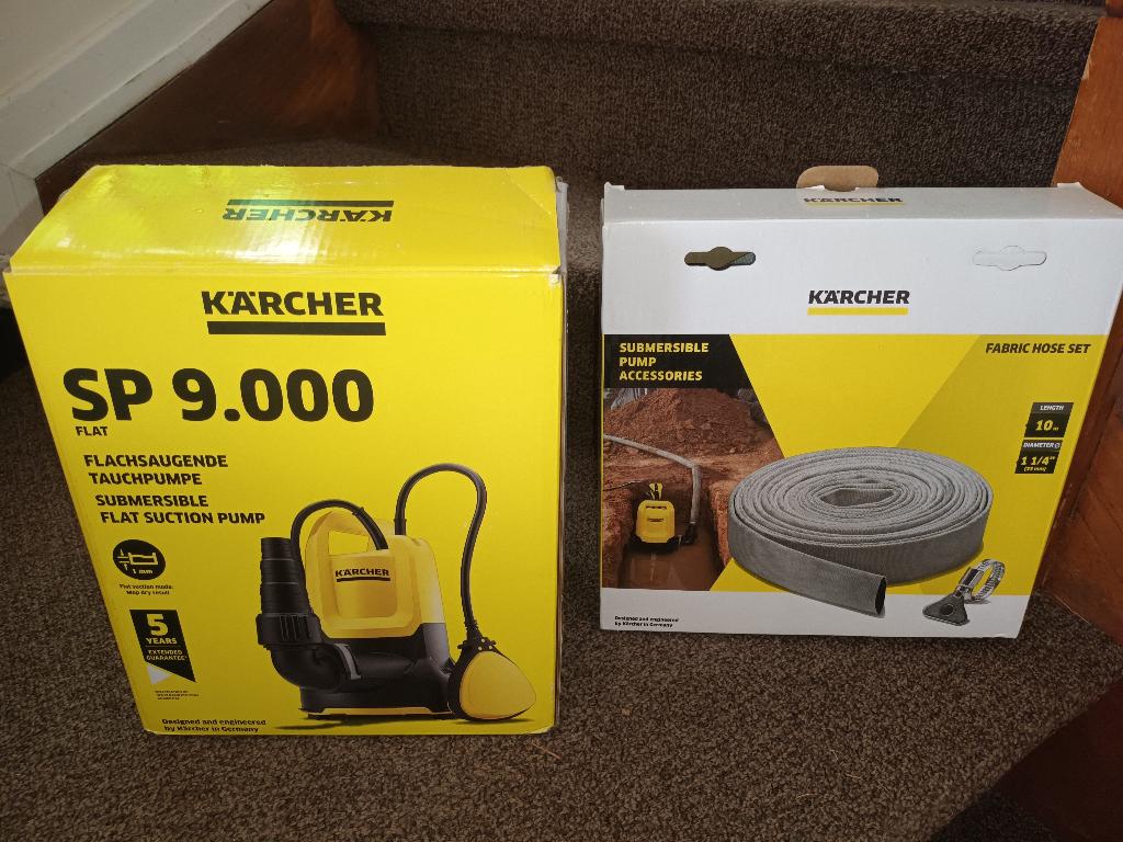 Pompe Karcher SP 9.000, Enlèvement, Neuf, Électrique, Pompe à eaux claires