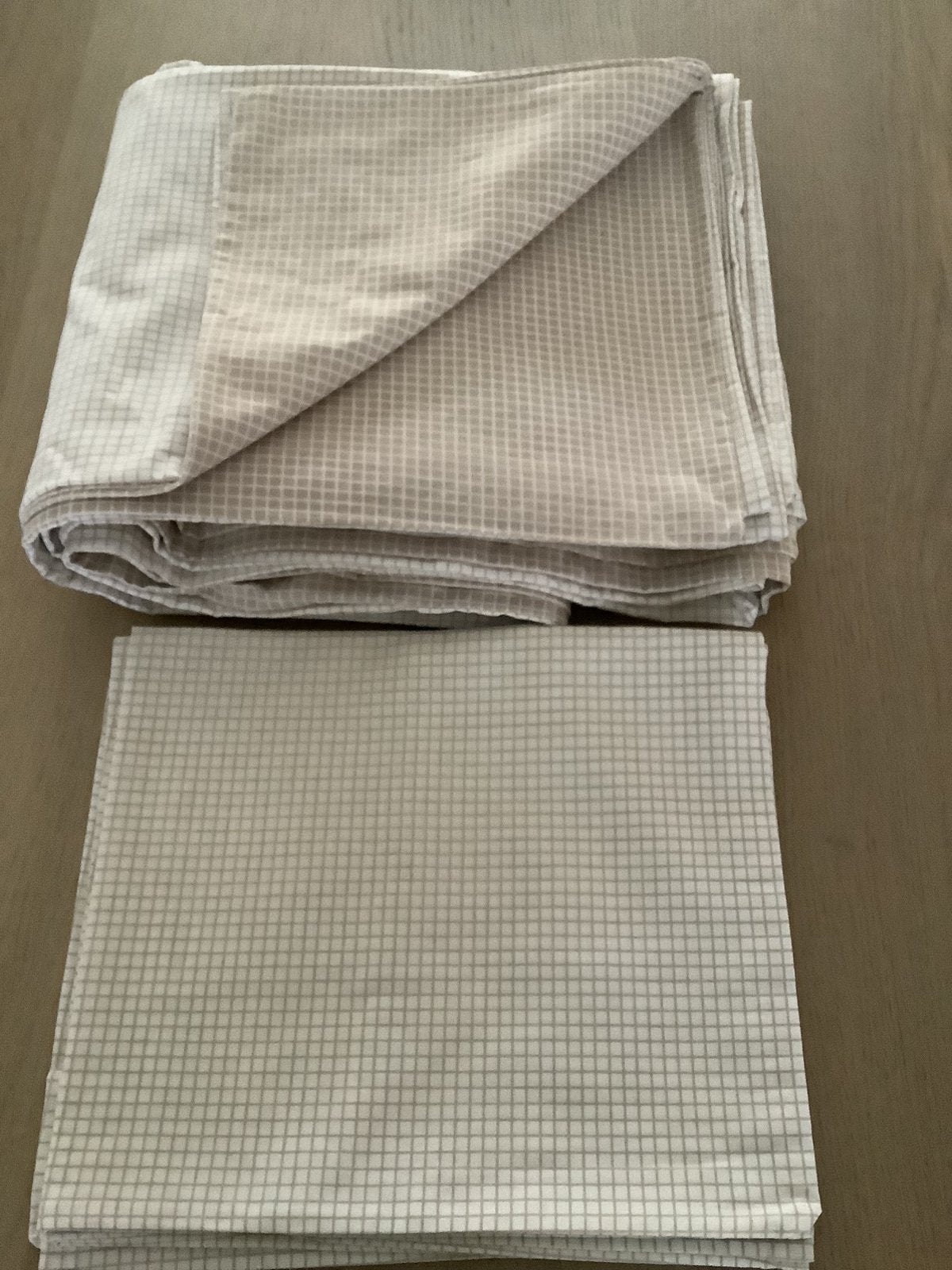 Housse de couette + 2 taies d'oreiller, Maison & Meubles, Enlèvement ou Envoi, Beige, Autres marques, Housse de couette