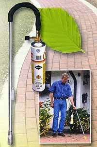 ONKRUIDBRANDER MET GASFLES 600 ml Mesto, Tuin en Terras, Ophalen of Verzenden, Nieuw