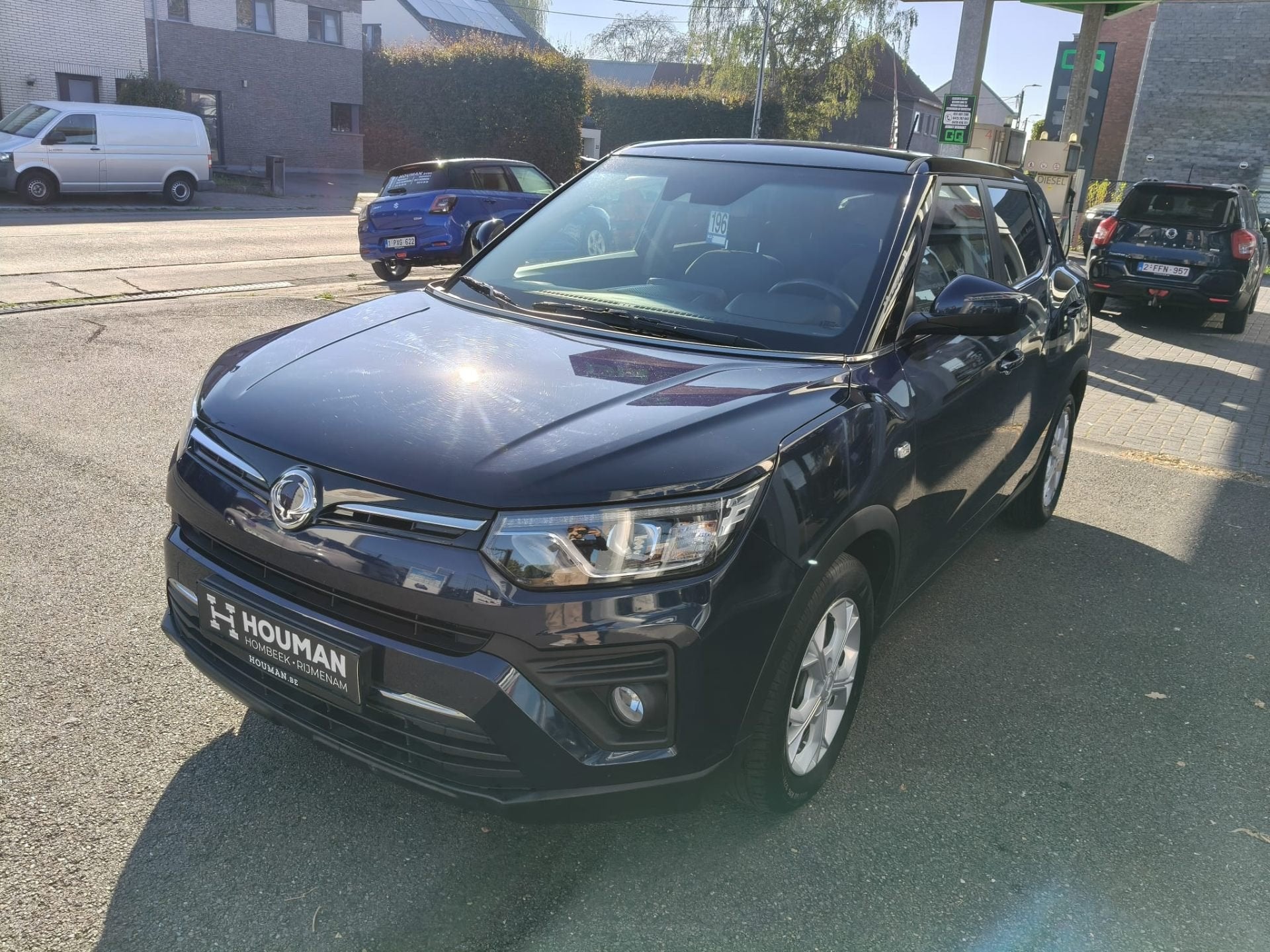 SsangYong Tivoli SsangYong Tivoli Amber 1.2P 6MT 2WD, Auto's, 94 kW, Gebruikt, Leder en Stof, Tivoli