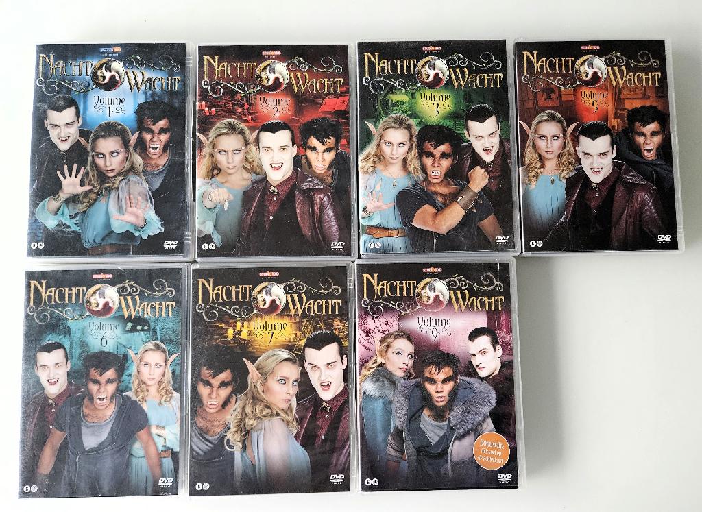 7 DVD 's Studio 100 : Nachtwacht, Cd's en Dvd's, Ophalen of Verzenden