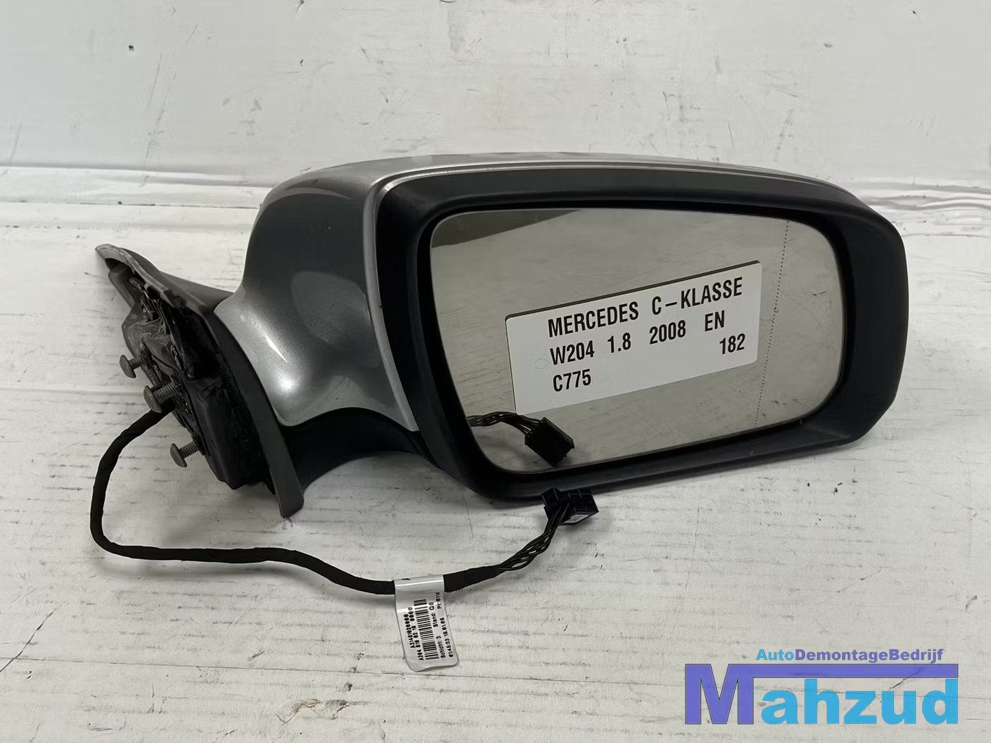 MERCEDES C KLASSE W204 Zilver C775 Rechts spiegel 2007-2011, Auto-onderdelen, Gebruikt, Mercedes-Benz AG, Mercedes-Benz, Mercedesstrasse 120
70372  Stuttgart, DE