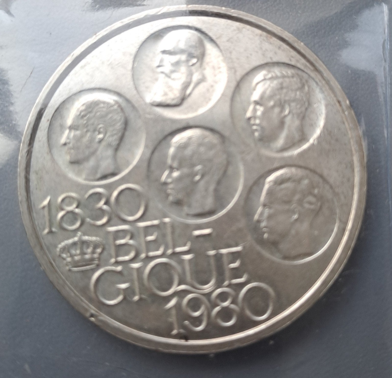 500 Belgische frank 1980, Postzegels en Munten, Ophalen