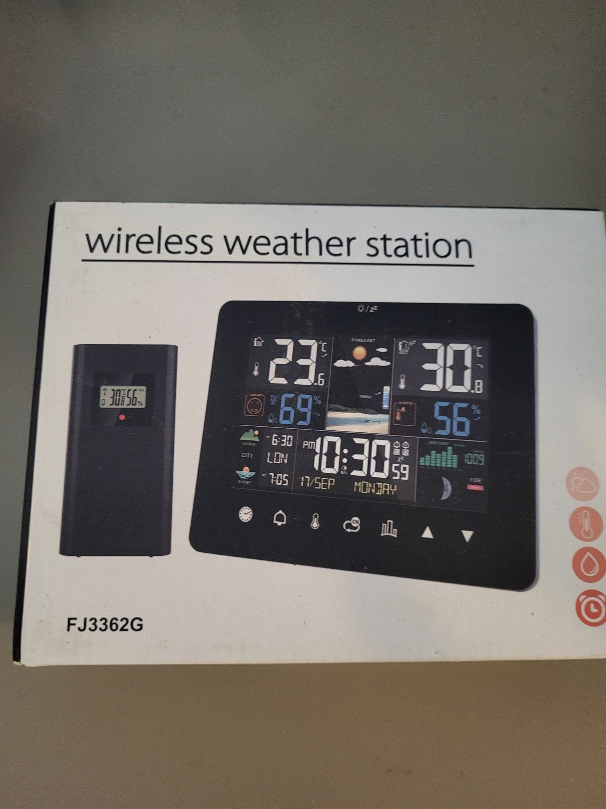 weerstation, Ophalen, Nieuw, Weerstation