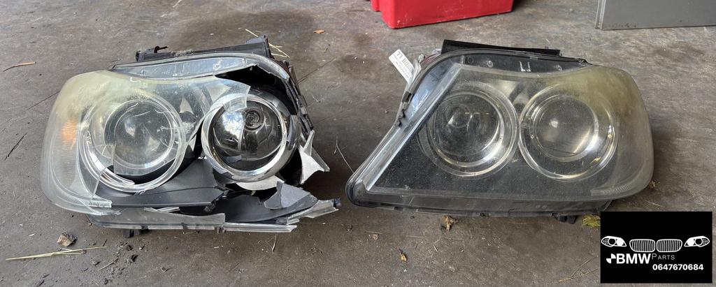 Set koplamp xenon Bmw 3-Serie E90 E91 pre facelift MET WERK, Auto-onderdelen, Gebruikt, -, Ophalen of Verzenden, -