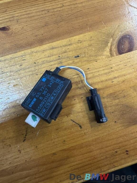 Bezettingssensor stoel BMW E36 E38 E39 E46 E66 65778367242, Auto-onderdelen, Gebruikt, Ophalen of Verzenden, BMW, BMW