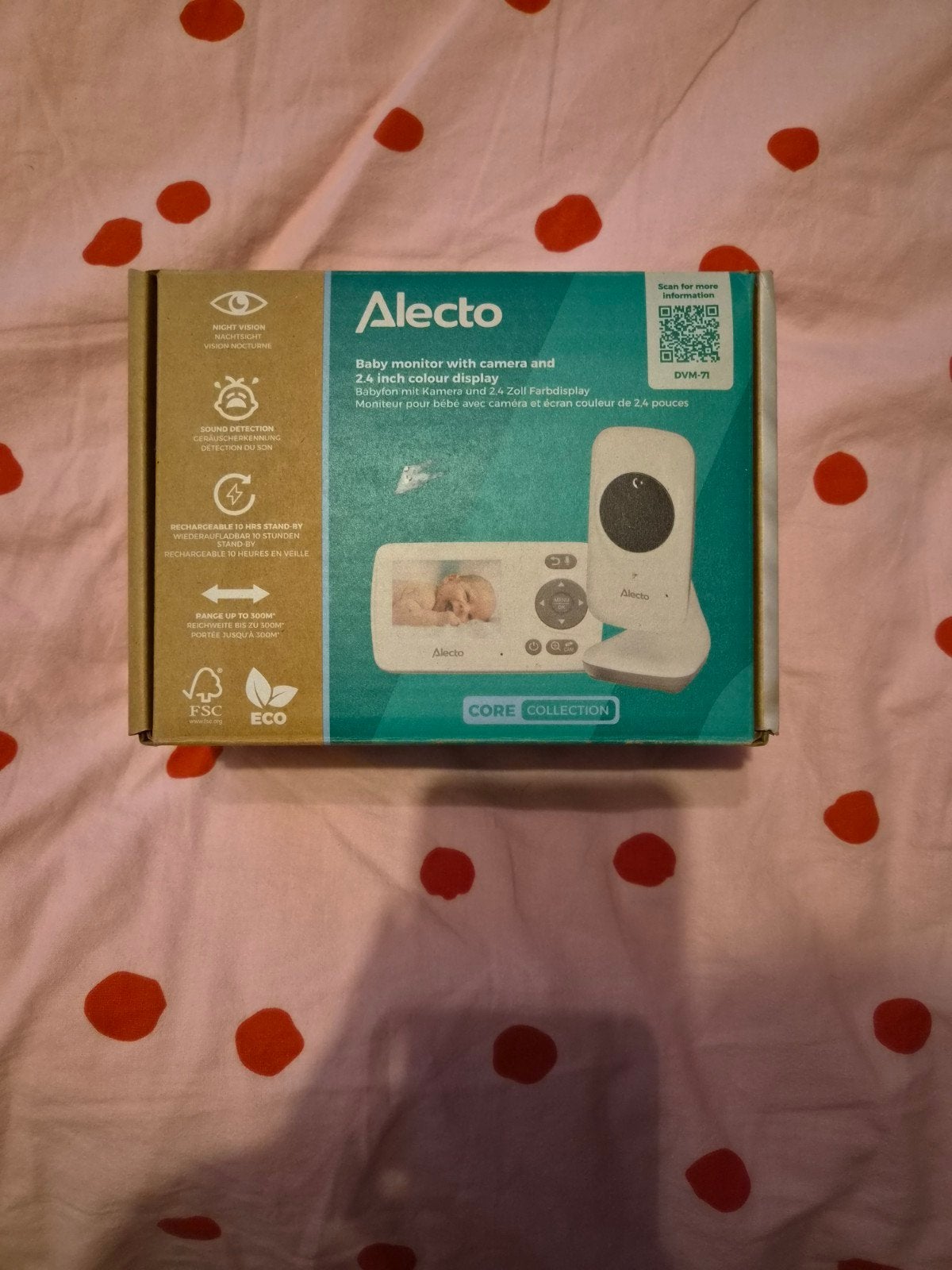 babyfoon alecto, Ophalen of Verzenden, Zo goed als nieuw