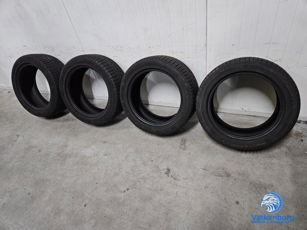 6-7mm! Winterbanden 245/45R17 Continental ContiWinterContact, Auto-onderdelen, -, -, 17 inch, Band(en)
