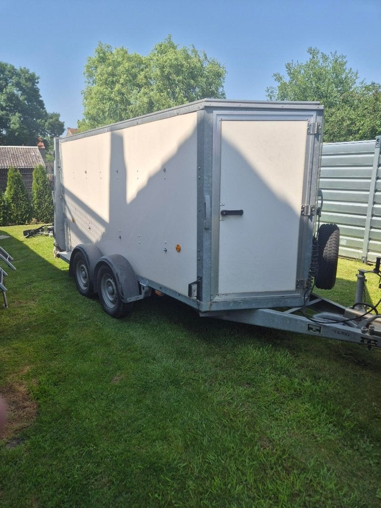 Gesloten aanhangwagen IFOR WILIAMS Boxvan  type 2Sb BV 27, Auto diversen, Aanhangers en Bagagewagens, Ophalen, Gebruikt