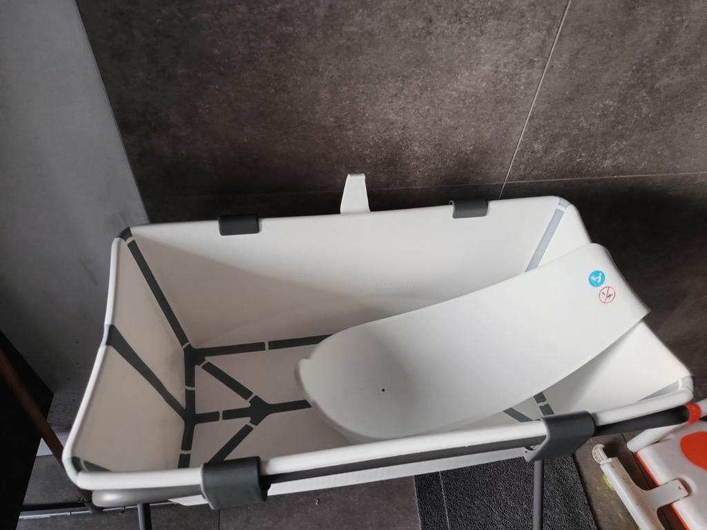 Stokke flexi bad en newborn support, Kinderen en Baby's, Ophalen, Badje