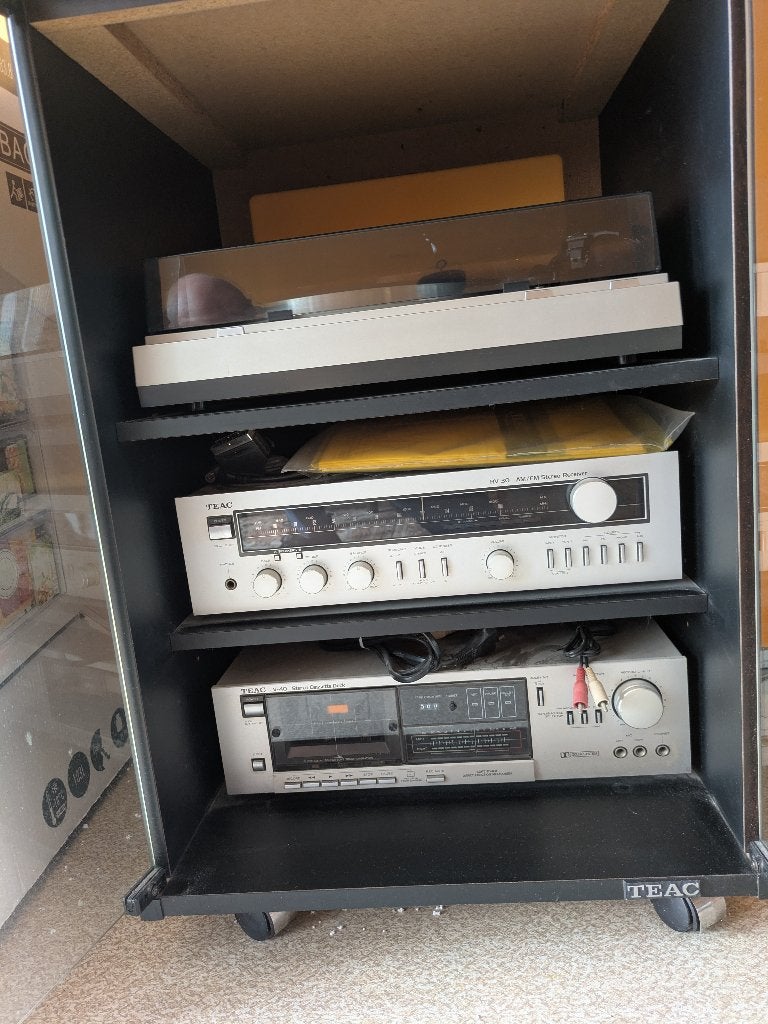 Stereoketen TEAC, Gebruikt, Losse componenten, Ophalen, Cassettedeck