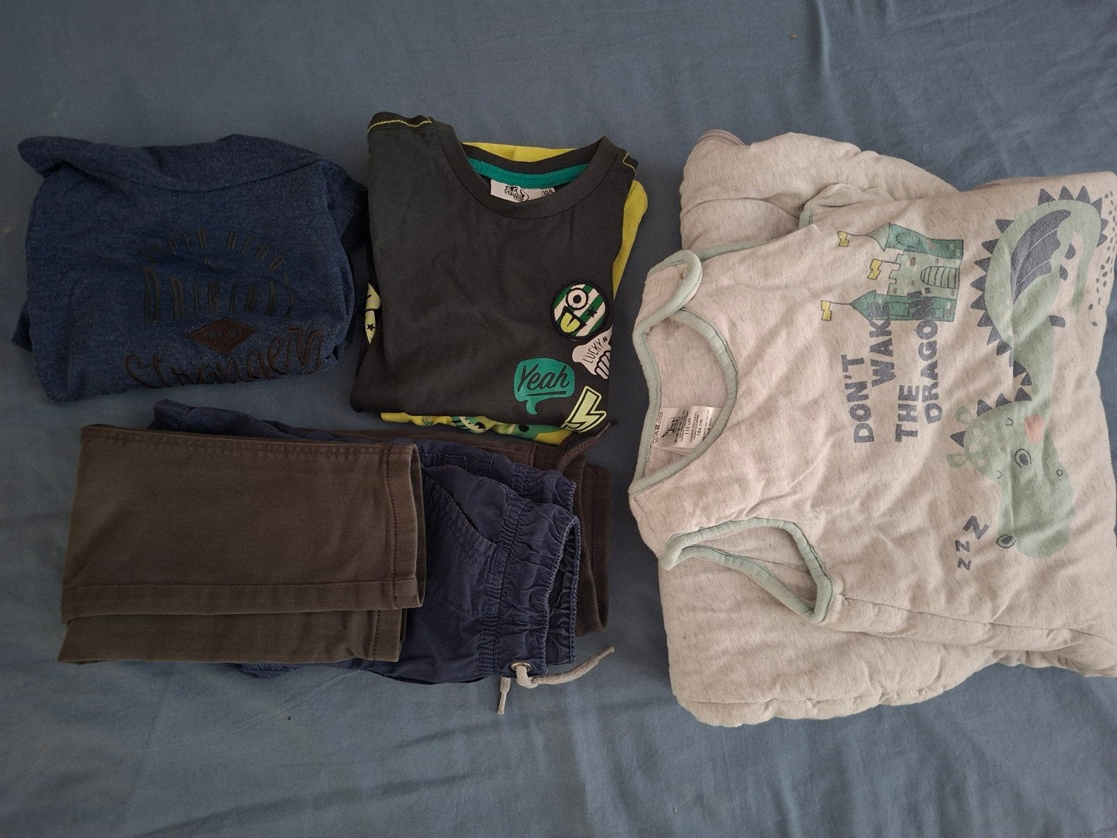 pakket peuterkleding  104+ slaapzak  maat 104-110, Ophalen