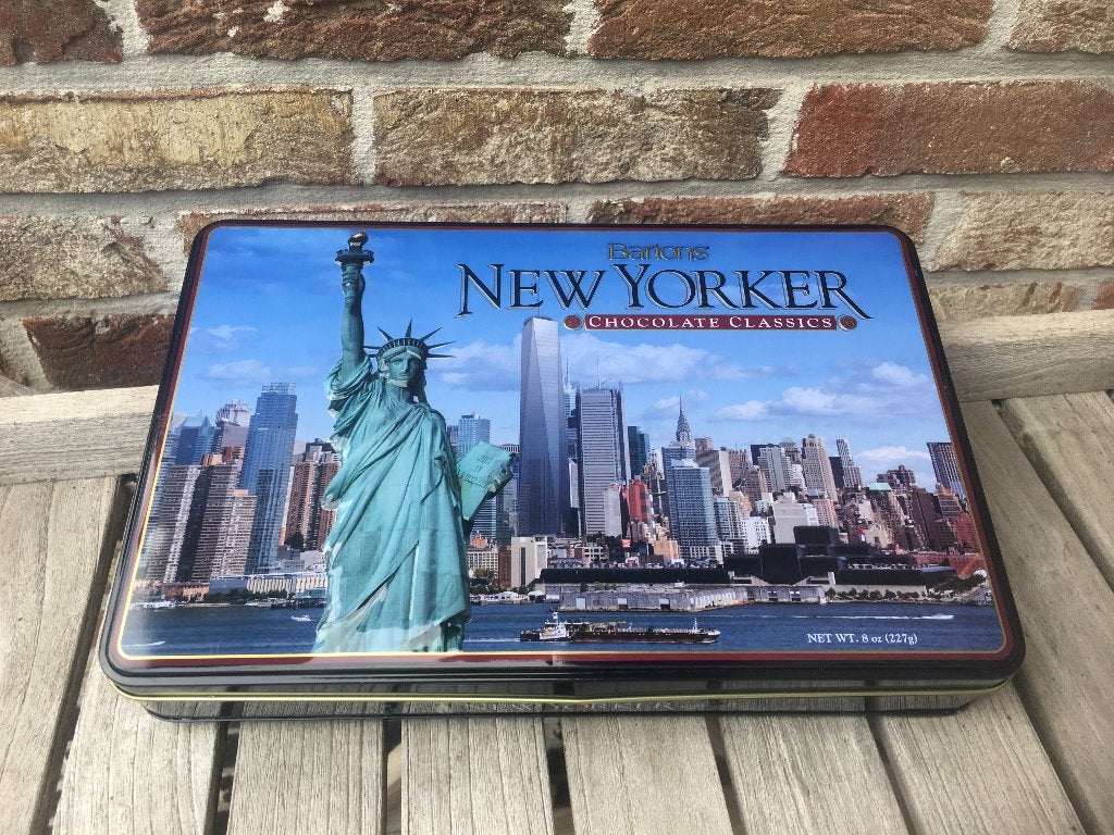 AMERIKA US : NEW YORK VERZAMELDOOS ZO GOED ALS NIEUW, Collections, Boîte en métal, Enlèvement ou Envoi, Comme neuf
