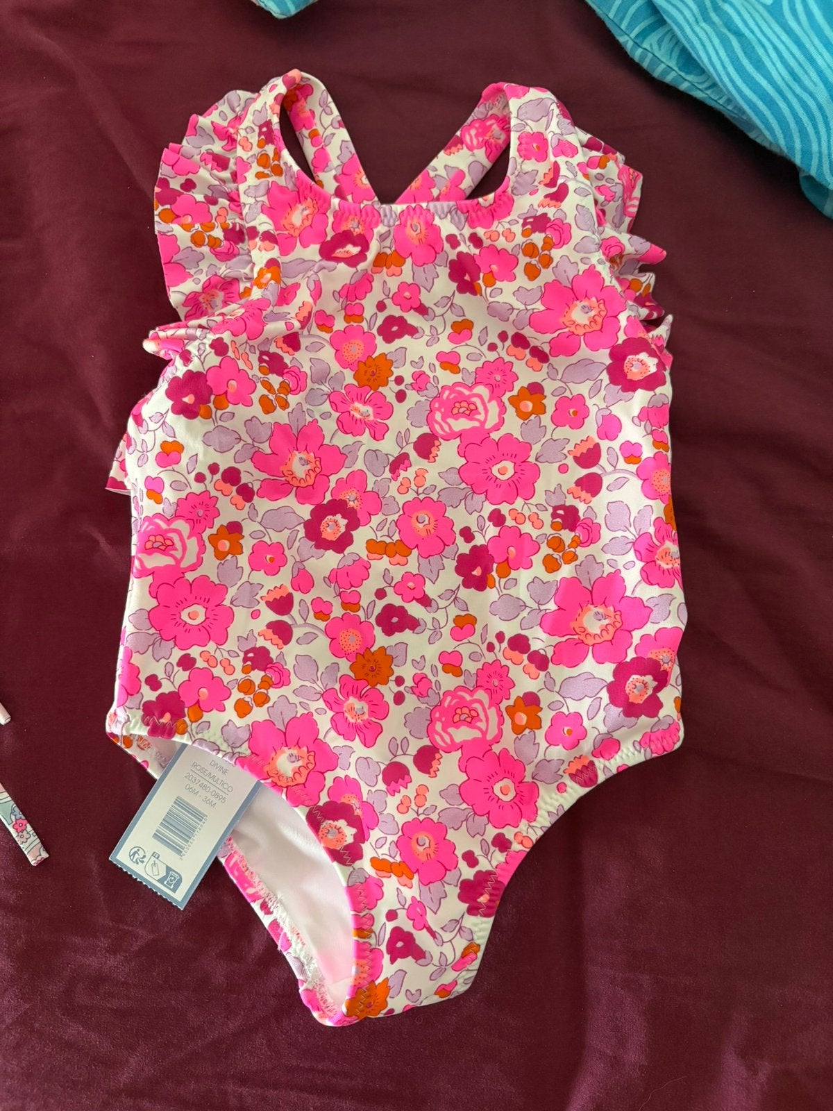 Maillot neuf 6 mois Jacadi Liberty, Enfants & Bébés, Enlèvement, Comme neuf