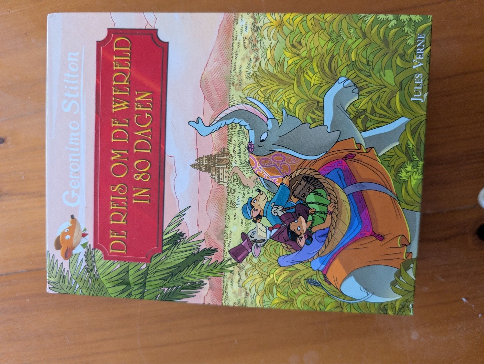 Geronimo Stilton - De reis om de wereld in 80 dagen, Livres, Livres pour enfants | Jeunesse | Moins de 10 ans, Enlèvement