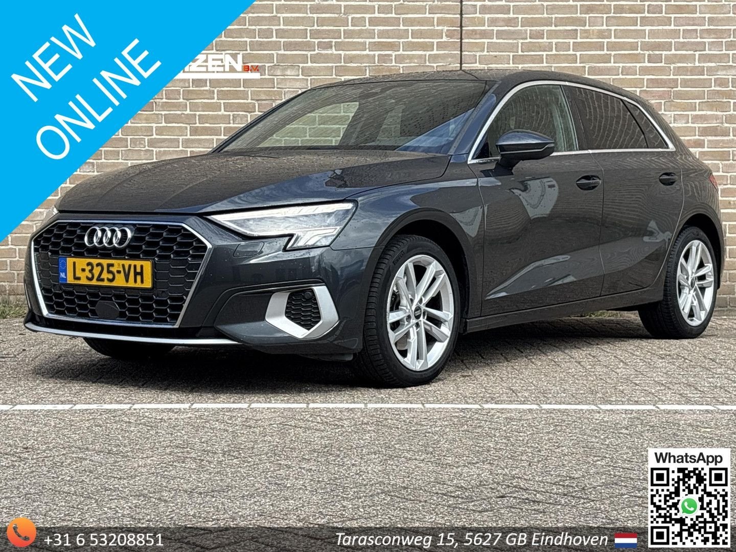 Audi A3 Sportback 30 TFSI Business edition Automaat | € 10.7, Auto's, Audi, Automaat, Berline, 119 g/km, Zilver of Grijs