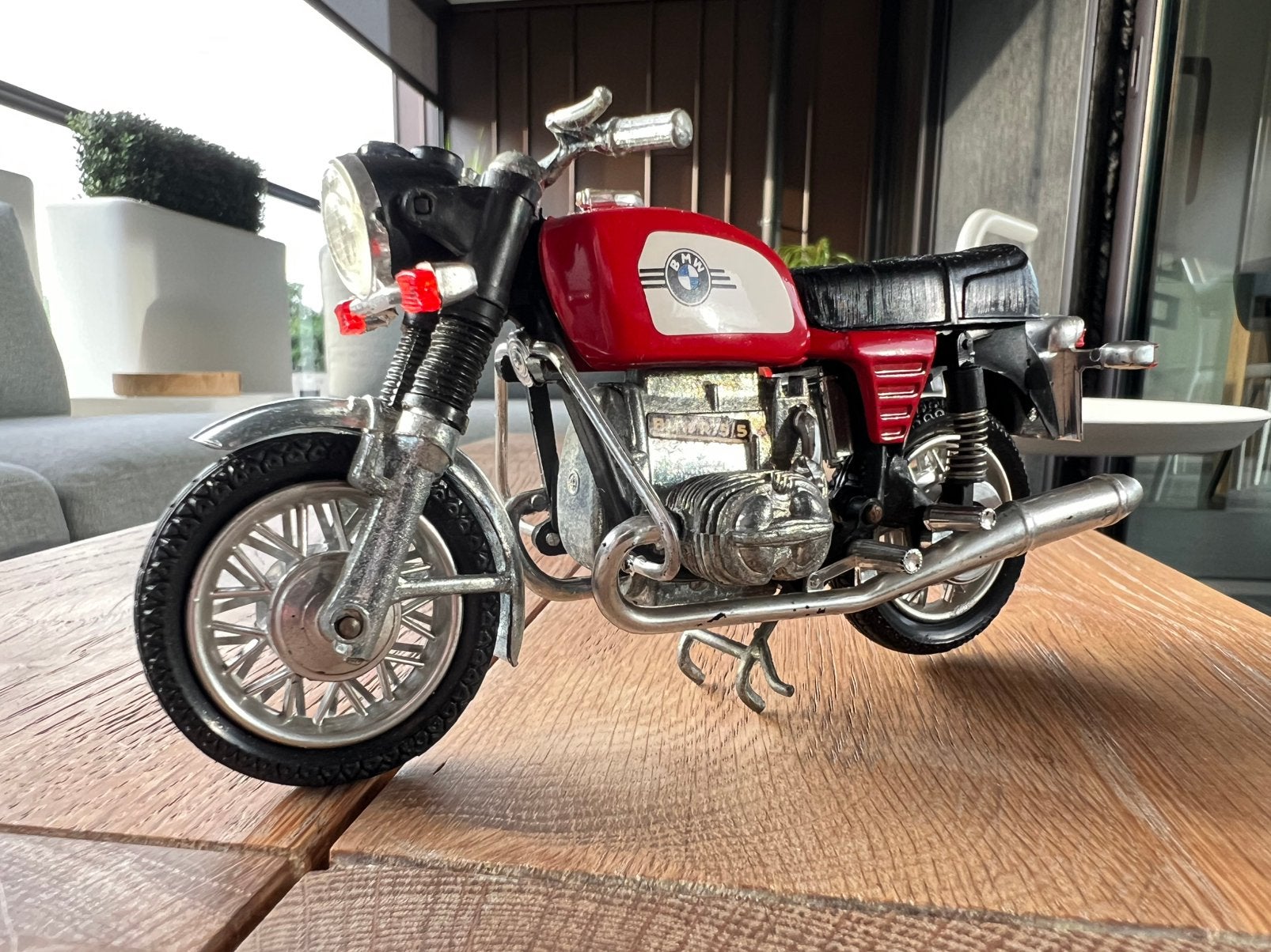 BMW R75/5 (1:15) polistil, Ophalen of Verzenden, Gebruikt