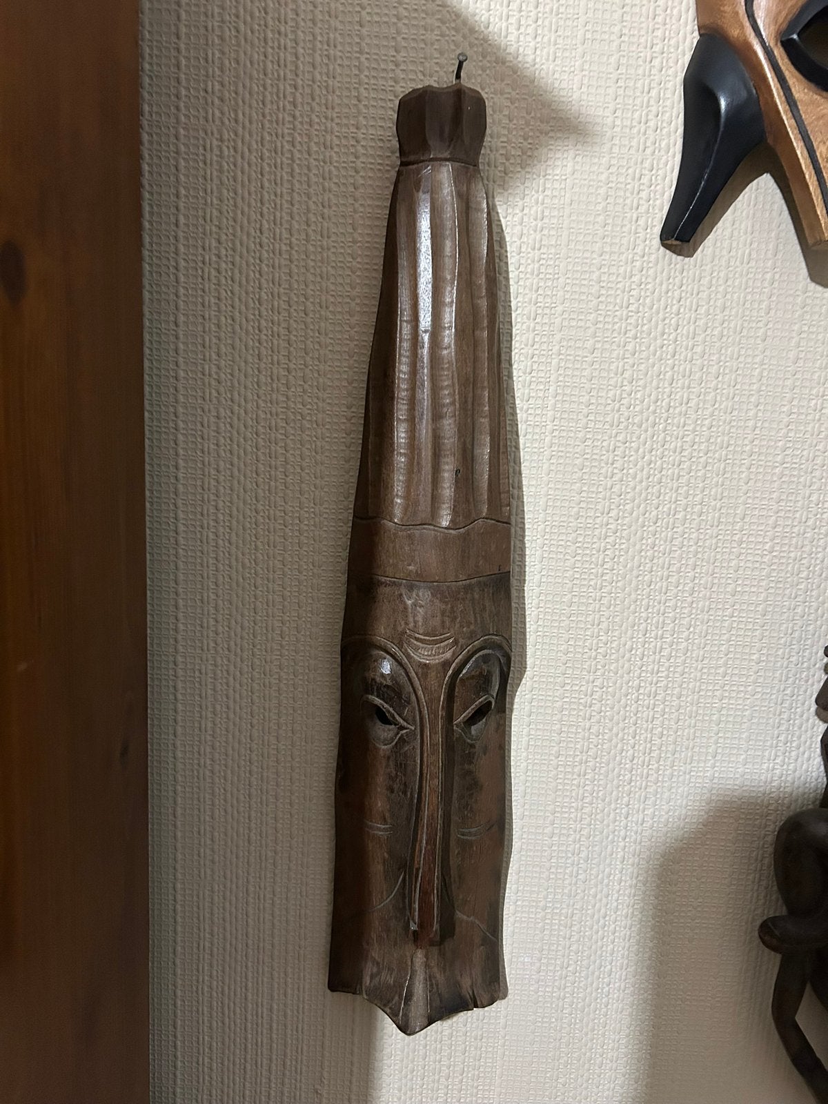 Groot Afrikaans masker, Antiek en Kunst, Ophalen