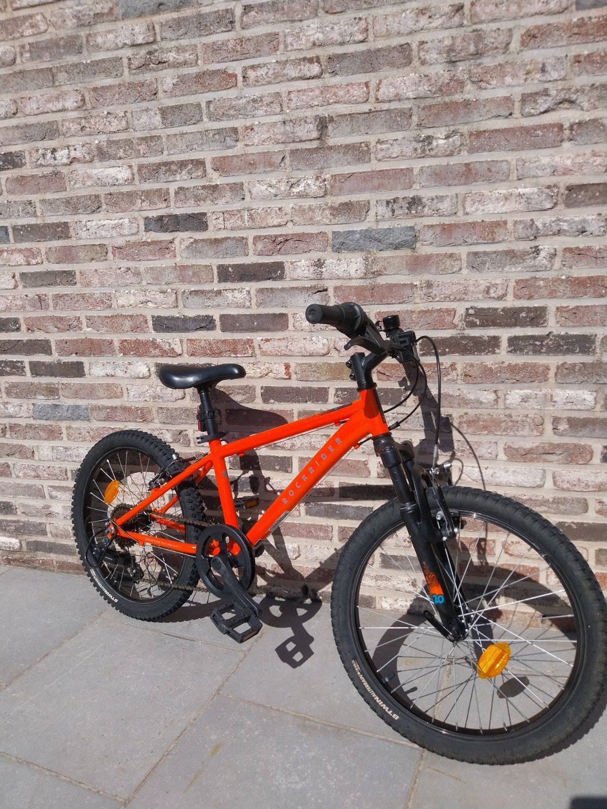 vélo enfant 20 pouces decathlon, Fietsen en Brommers, Gebruikt, Velgrem, Versnellingen, 20 inch