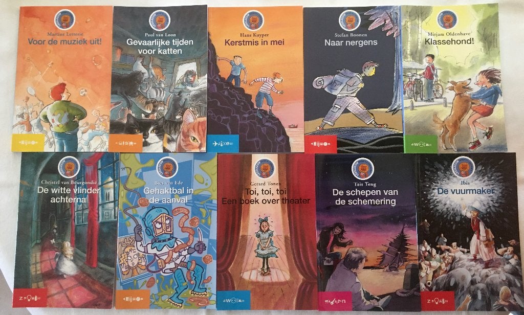 Leesleeuw lees leer boekjes 3 leerjaar volledige reeks, Ophalen, Zo goed als nieuw