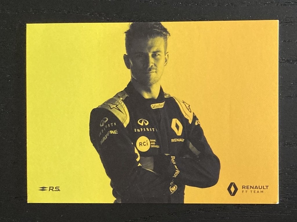 Carte Ecurie Renault Formule 1 Nico Hulkenberg (2017-2019), Collections, Marques automobiles, Motos & Formules 1, Envoi, Comme neuf