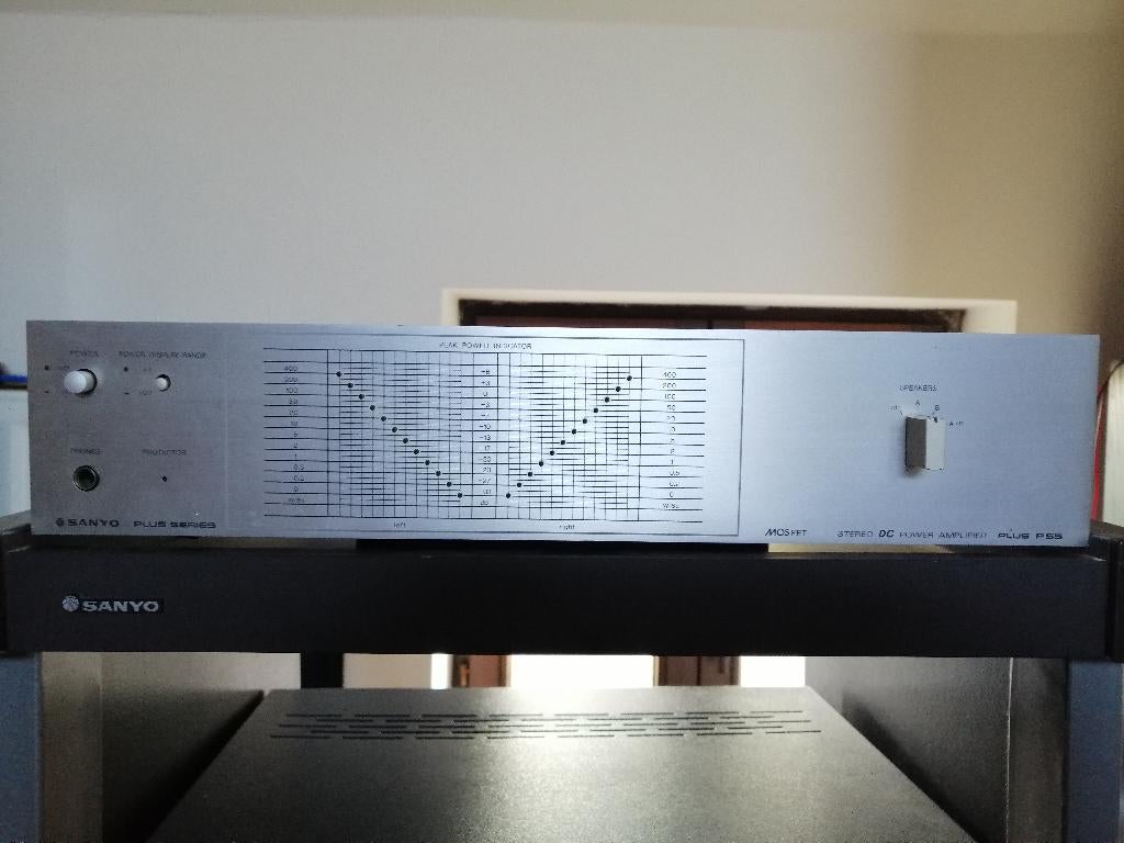 Sanyo P 55 eindversterker, Ophalen of Verzenden, Gebruikt, 60 tot 120 watt